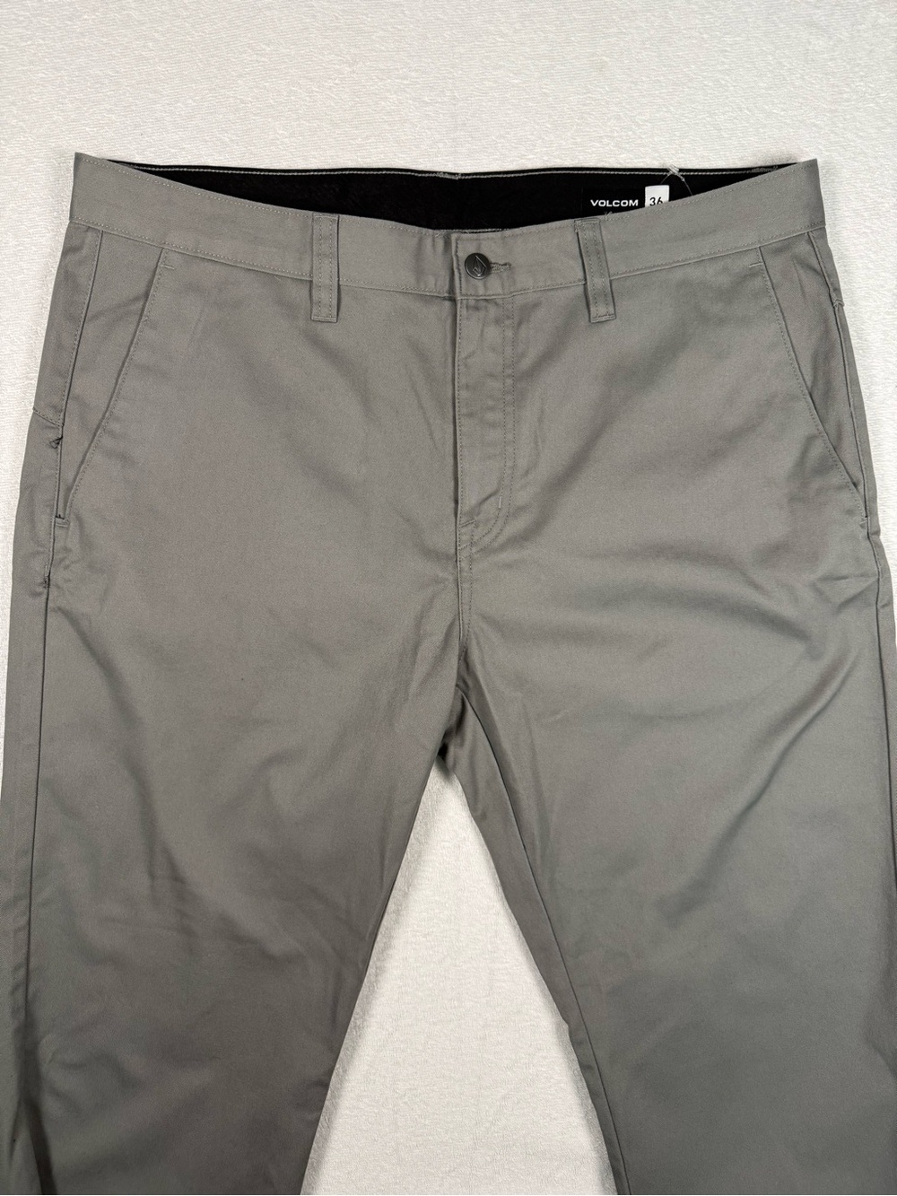 Volcom Men's Slate Gray Vmonty Chino Pants